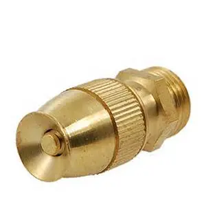 Brass nozzle jet gas burner cnc machining parts brass nozzle