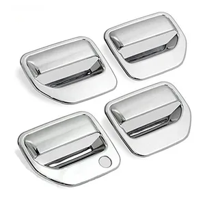 อุปกรณ์เสริมในรถยนต์คุณภาพสูง ABS Chrome ฝาครอบมือจับประตูสําหรับ 2006-2014 Honda Ridgeline - Product Image 1