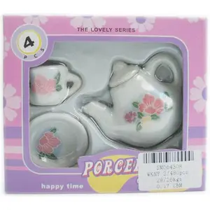 Juegos de té de porcelana para niños, juguete