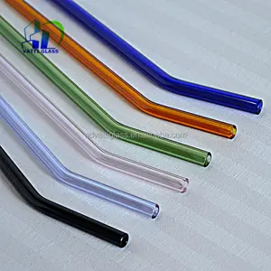 glass straws pyrex/pyrex glass straw/borosilicate glass straw