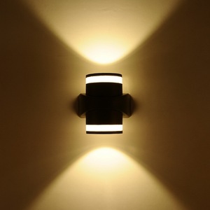 Lámpara de Pared LED COB para Exteriores Kontak, IP65, 12W, 3000K, Residencial, con Iluminación Superior e Inferior - Product Image 4
