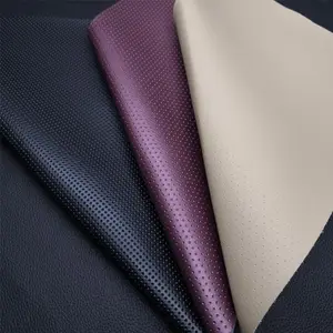 Katı renk özelleştirme vinil PVC yumuşak suni deri kumaş/levha yapmak için araba koltukları/döşeme