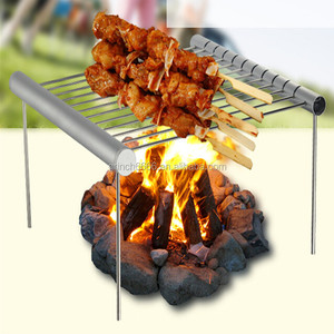 New Outdoor Camping Hiking Picnic Stainless Steel <strong>BBQ</strong> Grill <strong>Compact</strong> Folded Mini Pocket <strong>BBQ</strong> Grill,barbique Grill by Outdoor - Product Image 1