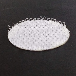 Изготовленный на заказ крюк и петля точечный 3/4 "20 мм самоклеящийся крюк и петля белая монета крюк петля с клейкой спинкой - Product Image 2