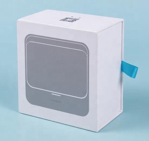 Boîtes en carton à tiroir coulissant avec insert en mousse éponge Doublure en papier gaufré <span class=keywords><strong>pour</strong></span> appareils électroniques - Product Image 1