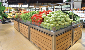 Elegante di Disegno di Grande Capacità Supermercato <span class=keywords><strong>Frutta</strong></span> <span class=keywords><strong>E</strong></span> <span class=keywords><strong>Verdura</strong></span> di Visualizzazione Cremagliera - Product Image 4