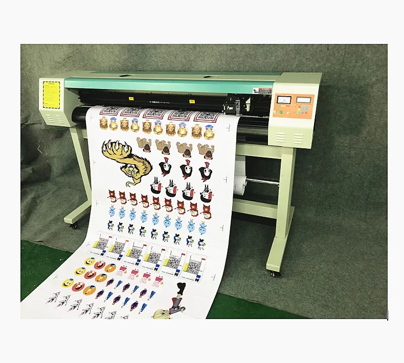 Cortador plotter de 980mm/ 38 '', com laser e lâmina para adesivo vinil e material não-metal macio