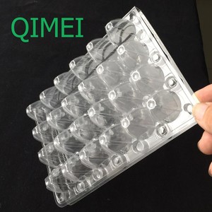 Hot bán giá thấp chất lượng cao bán buôn dùng một lần rõ ràng nhựa vỏ sò 12/18 lỗ Trứng chim cút khay/thùng carton - Product Image 4