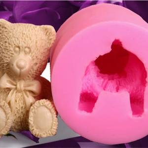 Forma di orso per attrezzo della <span class=keywords><strong>torta</strong></span> del fondente del silicone della muffa Della <span class=keywords><strong>Torta</strong></span> di zucchero al cioccolato della muffa bakeware - Product Image 1