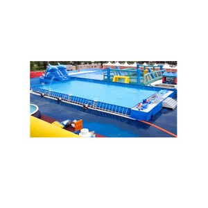 New Design Steel Frame <strong>Swimming</strong> <strong>Pool</strong> for Kids Park ,<strong>rectangular</strong> Metal <strong>Swimming</strong> Water <strong>Pools</strong> for Sale - Product Image 1