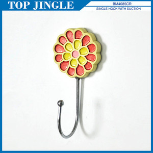 Useful small poly <b>hook</b> with twin adhesive - Product Image 1