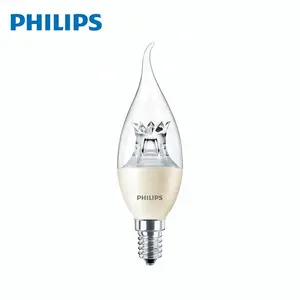 פיליפס LED נרות 4W DIMMABLE מאסטר LEDcandle DT 4-25W E14 B38 CL 929001139802