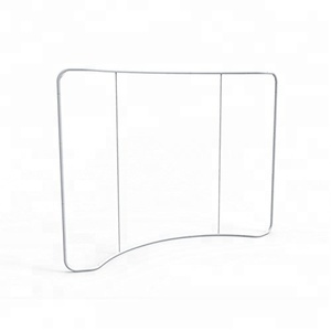 Affichage publicitaire personnalisé Portable Tension tissu cadre toile de fond <span class=keywords><strong>bannière</strong></span> support en aluminium pour magasin supermarché - Product Image 3
