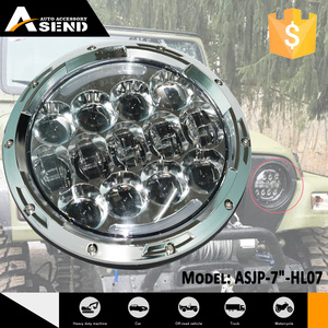105 W super lumineux 7 pouces LED ronde projecteur hors-route phare pour <span class=keywords><strong>jeep</strong></span> - Product Image 1