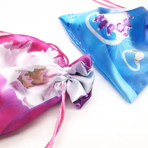 Portable Custom Mini Jewelry Bags And Pouches