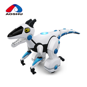Jouet de <span class=keywords><strong>puzzle</strong></span> électrique télécommandé pour enfants avec musique et lumière, robot dinosaure télécommandé à détection gestuelle - Product Image 2