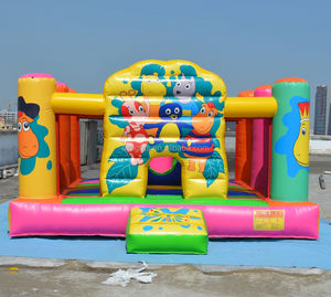 Castello Gonfiabile con Trampolino, Castello Rimbalzante Gonfiabile per <span class=keywords><strong>Giochi</strong></span> per Bambini e Sport per <span class=keywords><strong>Adulti</strong></span> - Product Image 6