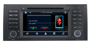 Equipos de música de la pantalla táctil, Audio, Reproductor de dvd, Fm/am, Navegador multimedia, Para bmw e39 m5 - Product Image 3