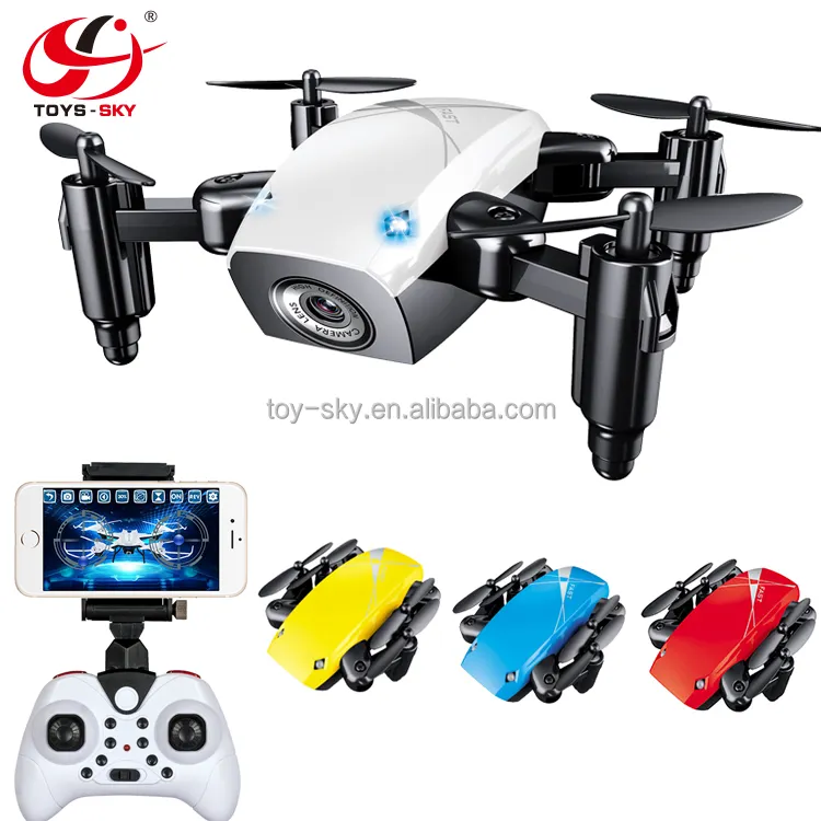 Groothandel Track Vlucht 2.4G Mini Gevouwen Drones Direct Kopen China Met Hoogte Houden En Wifi Camera S9 S9HW