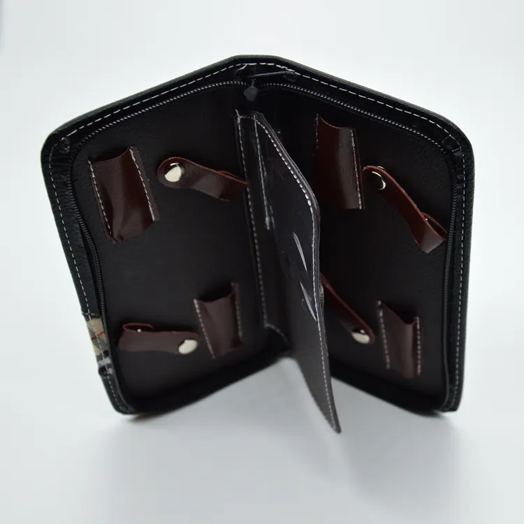 Factory direct scissor case pattern for hair stylist salon tool holder holster with factory price