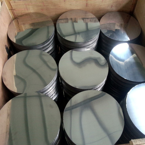 Miroir circulaire en acier inoxydable laminé à chaud et à froid BA Blue PVC Enduit <span class=keywords><strong>Inox</strong></span> <span class=keywords><strong>SS</strong></span> 410 Type de plaque de disque - Product Image 4