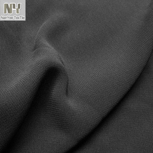 Nanyee Textile vente en gros fil collé tissé 20D + 26D Polyester non extensible ITY tissu en mousseline de soie