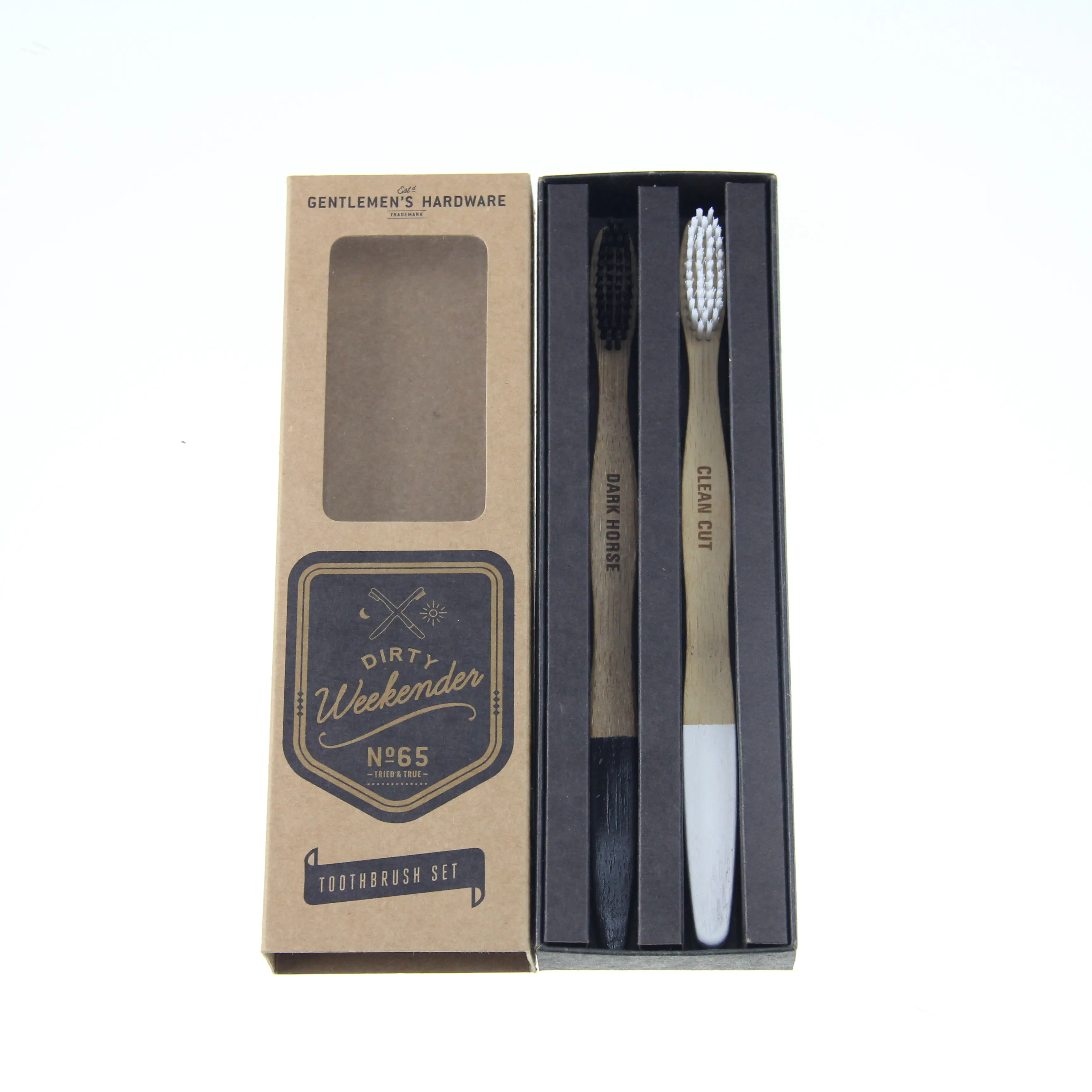 Custom Eco Biodegradable Organic Bamboo Toothbrush with Private Label