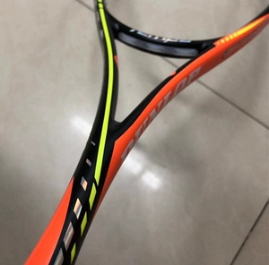 คอมโพสิต One-Piece ไม้สควอช/แร็กเก็ตขายส่งที่กำหนดเองที่มีคุณภาพสูงกราไฟท์/ คาร์บอนไฟเบอร์กลางแจ้งหัวแสงสีแดง,สีดำ - Product Image 2