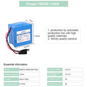 कस्टम गोल्फ कार्ट का उपयोग ली आयन बैटरी पैक करता है 18v 13h रिचार्जेबल लिथियम बैटरी पैक - Product Image 4