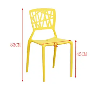 In stile francese di plastica resina sedie chaise salle una mangiatoia milano impilabile sedia da giardino sedie plastica bistro sedia ristorante