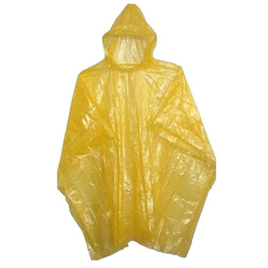 Poncho Impermeabile Monouso Unisex per Emergenze, Design Moderno in Plastica, Taglia Unica per Adulti, per Escursioni all'Aperto - per Ragazzi e Ragazze - Product Image 5
