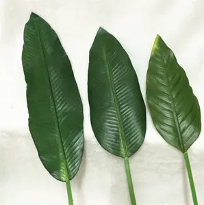 F-3069 verde hoja <span class=keywords><strong>de</strong></span> plátano Artificial <span class=keywords><strong>hojas</strong></span> <span class=keywords><strong>de</strong></span> plátano. - Product Image 1