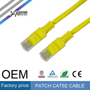 SIPU haute qualité Rond/<span class=keywords><strong>Plat</strong></span> Cat6 <span class=keywords><strong>RJ45</strong></span> Patch Cordon Ethernet Cat5e Câble Réseau - Product Image 4