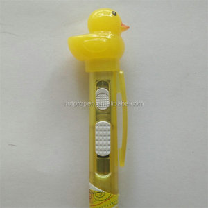Mi alibaba estilo Lindo al por mayor promocionales bolígrafos de plástico con luz <span class=keywords><strong>LED</strong></span> - Product Image 2