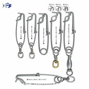 Edelstahl Thunfisch Angeln Snap Swivel, Custom Stahl Longline Angel clips