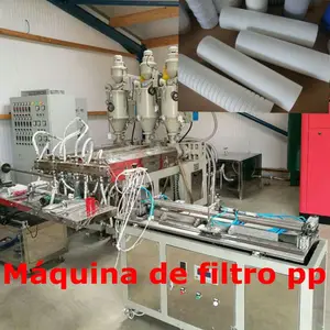 pp filtro de agua que hace la máquina