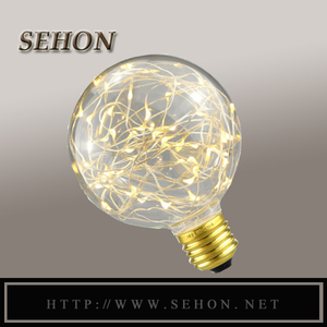 E27 Copper Wire <strong>Decorative</strong> <strong>Light</strong> <strong>Bulb</strong> Colorful LED Edison Ball <strong>Bulb</strong> G95 Font Fireworks From Sehon - Product Image 3