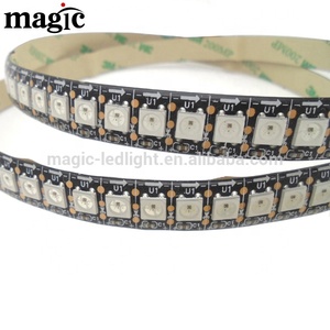 144 <span class=keywords><strong>LED</strong></span>ピクセル/メートル5V12V 24V WS2812B LC8812BRa90デジタルインテリジェントピクセルRGBWRGBマジック<span class=keywords><strong>LED</strong></span>ストリップ