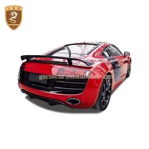 GT Style Rear Spoiler Wing For Audi R8 Carbon Fiber Best Quality