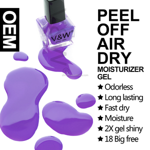 Bán Hàng Nóng Nước Dựa Peel Off Gel Polish Cung Cấp Nhãn Hiệu Riêng Không Khí Khô Gel Poish Breathable Nail Polish Mà Không Có Đèn <span class=keywords><strong>Led</strong></span>/Uv - Product Image 4
