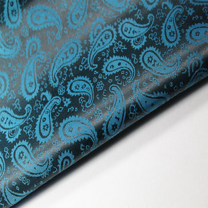 Mô Hình Cổ Điển Paisley <span class=keywords><strong>Viscose</strong></span> <span class=keywords><strong>Polyester</strong></span> Jacquard Lót Satin Vải Cho Đồng Phục Và Hàng May Mặc Nhuộm Đồng Bằng Blazer Áo Khoác - Product Image 4