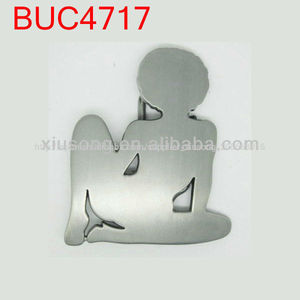 buc4717 pop hip miss sexy funny mudflap girl de vaquero del oeste con estilo de la moda hebilla de cinturón - Product Image 1