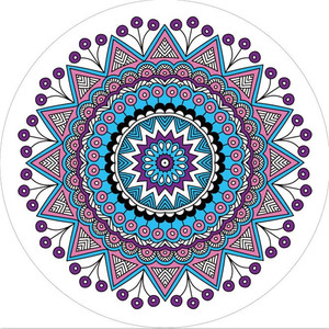 Sản phẩm bán chạy nhất 2025 ở Châu Âu quá khổ 1.5m dưa hấu chanh sợi nhỏ bãi biển vòng màu xanh lá cây bãi biển Khăn mandala - Product Image 3