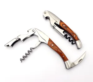 Stock Hippocampus Stainless Steel Multi functional Red Wine Opener