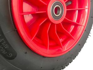 16 InchWheel Barrow Tire 6.50-8 Pneumatic Rubber <strong>Dinghy</strong> <strong>Wheel</strong> with Plastic Rim - Product Image 3