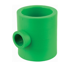 Chuyên nghiệp <span class=keywords><strong>PPR</strong></span> phụ kiện đường ống cho máy nước nóng giảm <span class=keywords><strong>Tee</strong></span> bằng nhựa cung cấp vật liệu cho cấp nước hệ thống ống nước - Product Image 2