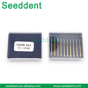 Nha Khoa FG 1958 Break Crown Cắt Kim Loại Cacbua Burs Với Mạ Vàng - Product Image 5