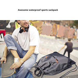 Mochila con cordón Deportes Gimnasio <span class=keywords><strong>Bolsa</strong></span> de cuerda Cinch Sack <span class=keywords><strong>Gymsack</strong></span> Mochila <span class=keywords><strong>Bolsa</strong></span> impermeable - Product Image 6