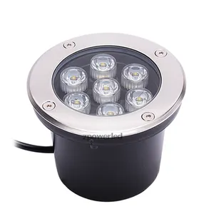7w IP67 outdoor mounted floor led ground buried light