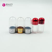 Shangji-Mini bouteille d'emballage unique pour capsules, conteneur avec couvercle métallique et blister en plastique